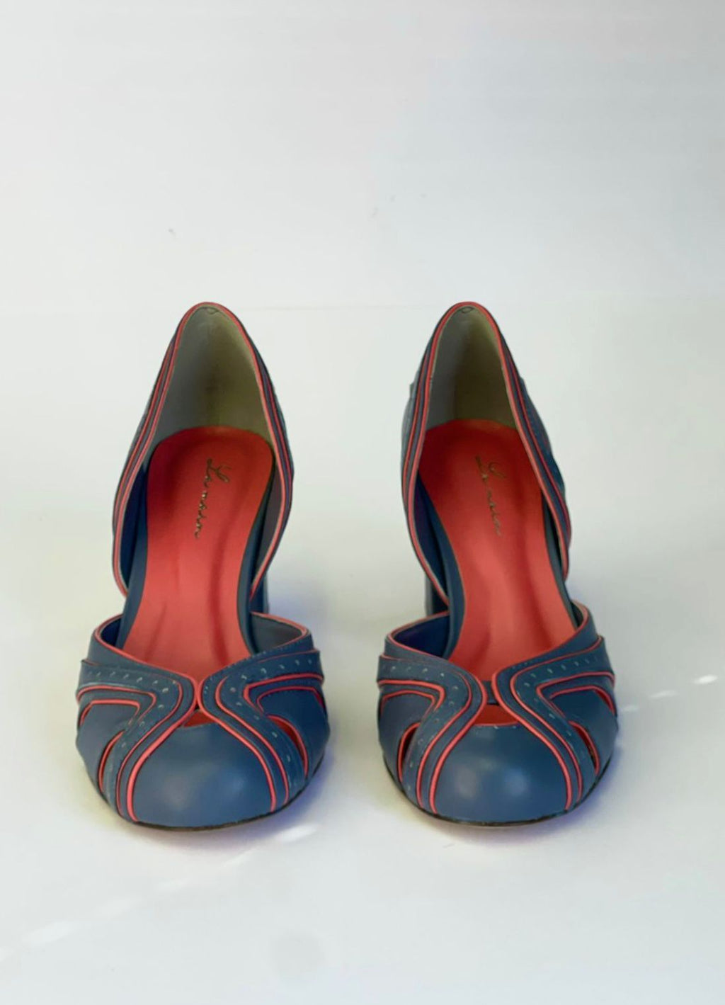 Sapato Violeta Azul Denim