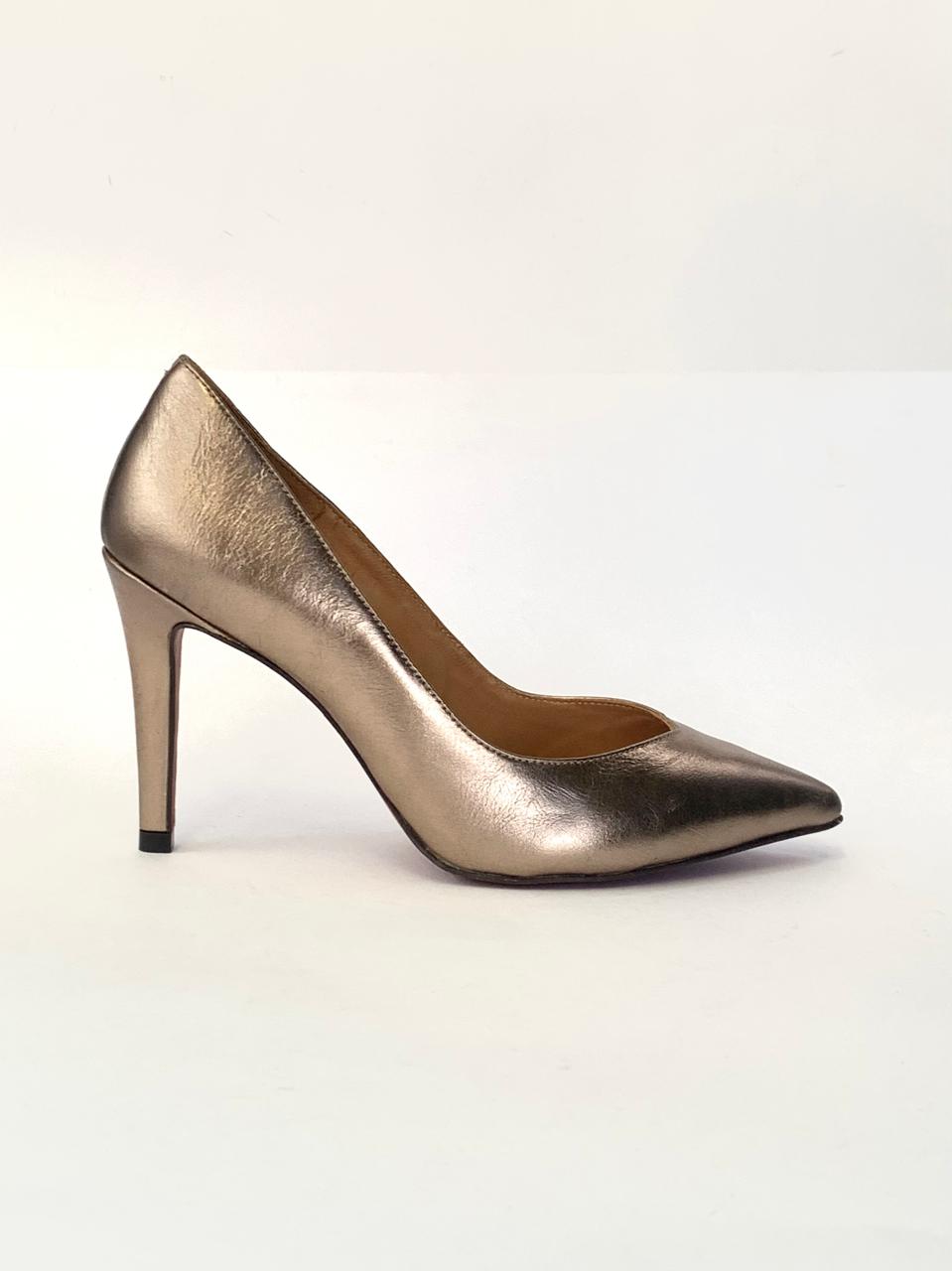 Scarpin Jade Prata Velha