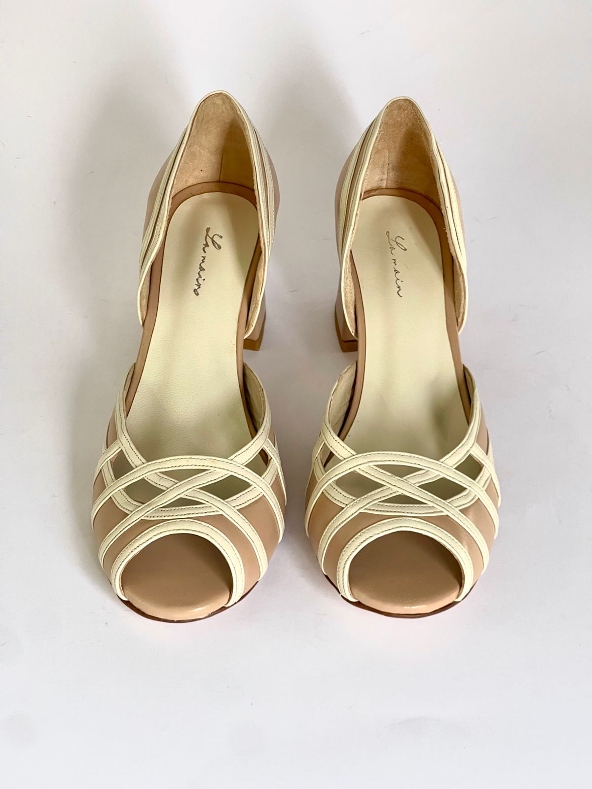 Peep Toe Isabela Nude Rose