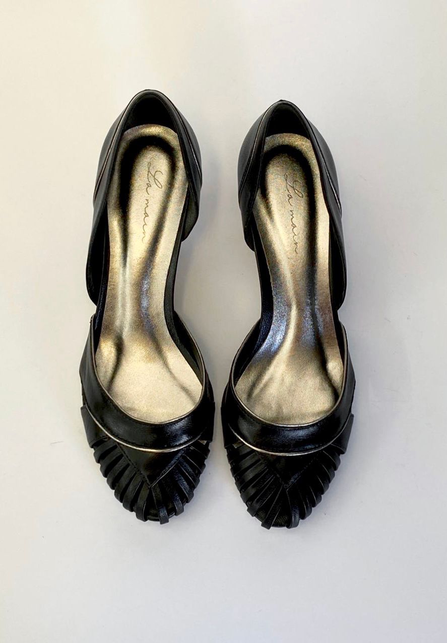 Sapato Lírio Salto Fino Preto
