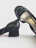 Sapato Raquel Salto Baixo Preto