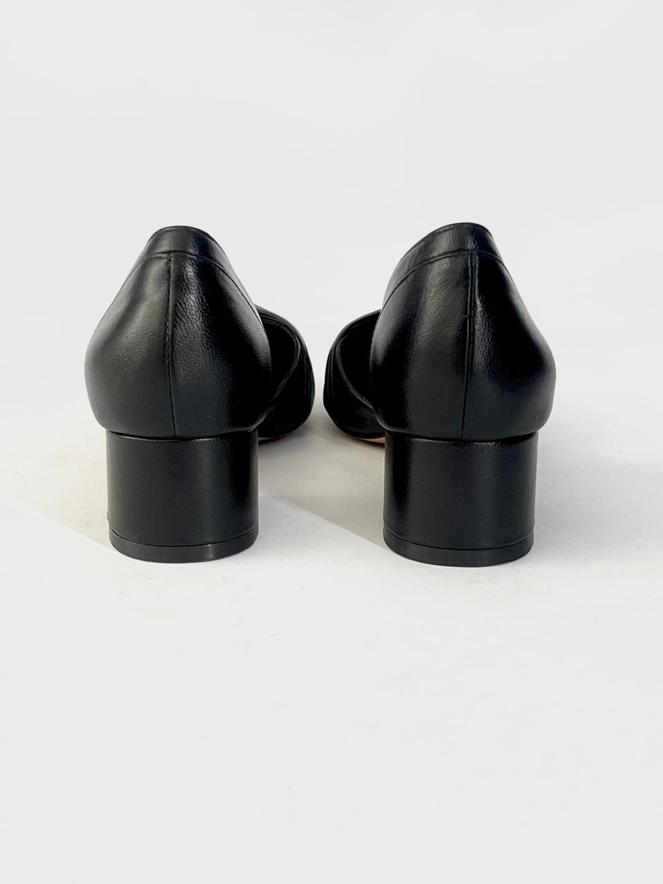 Sapato Paola Salto Baixo Preto