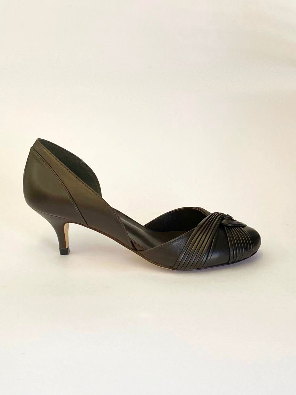 Sapato Paola Salto Fino Café