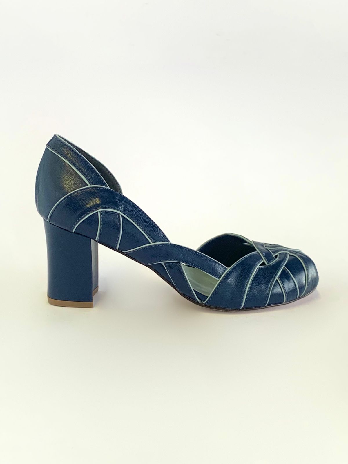 Pietra Navy Doll Shoes