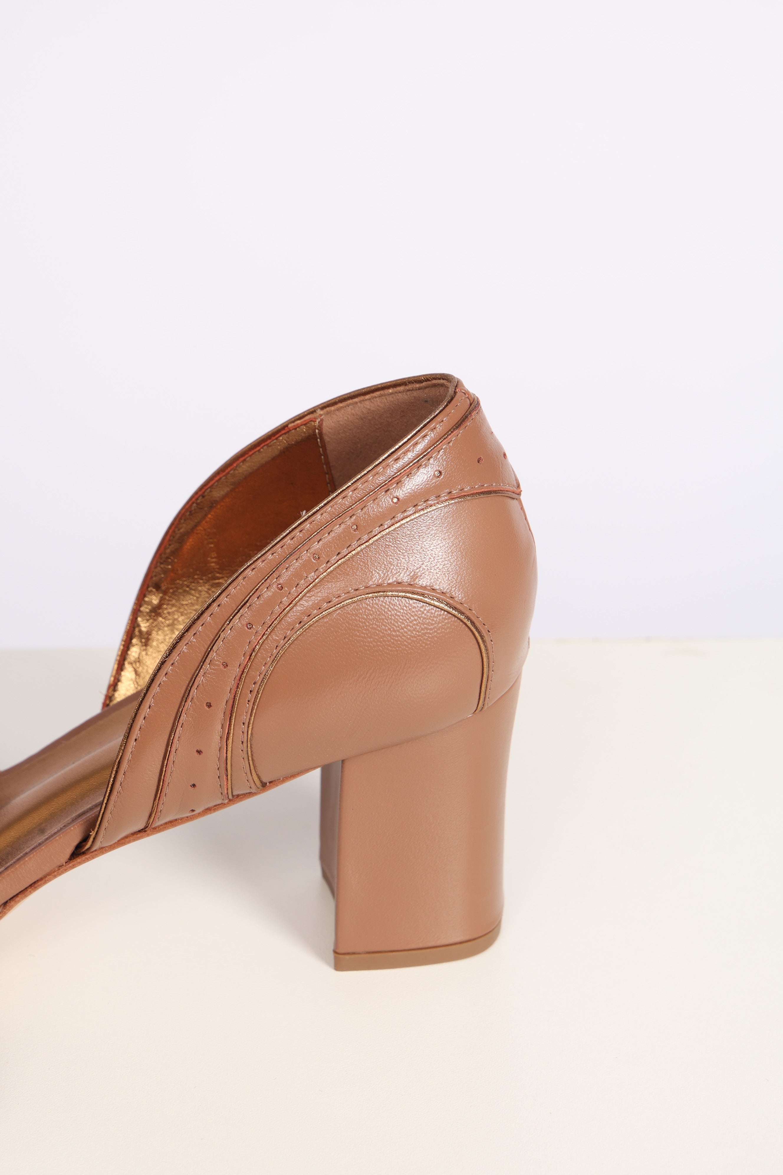 Violet Caramel Shoe