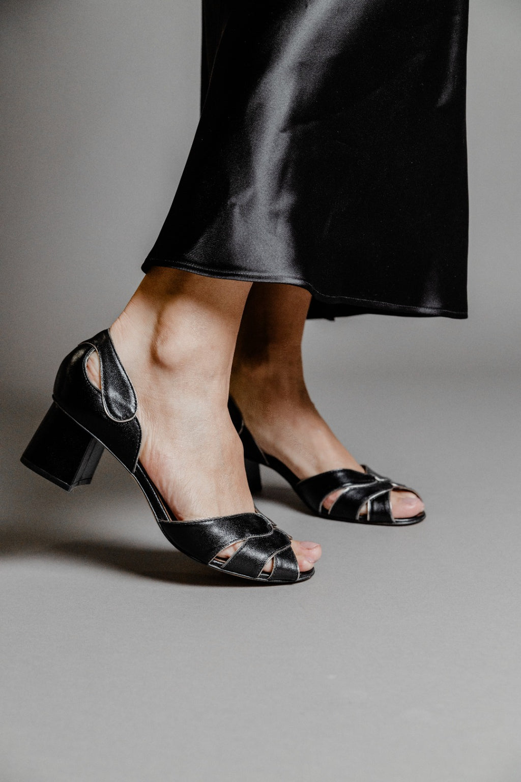 Peep Toe Andrea Preto